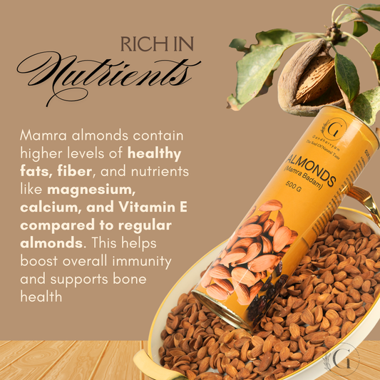 Kashmiri Almonds(Mamra Badam)